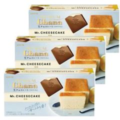 ロッテ プレミアムガーナ Mr. CHEESECAKE監修生チョコレート(フロマージュ) 12枚×3個