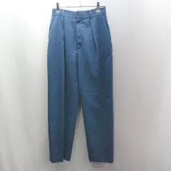◇ ⊂ ◎ UNITED ARROWS ユナイテッドアローズ センタープレス スラックスパンツ サイズ表記なし ブルー系 レディース E  【1503050010221】