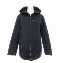 アーペーセー A.P.C. ミリタリージャケット フルジップ パーカー フーディー アウター S 紺 ネイビー /MMのサムネイル