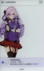 【中古】キャラカード 壱百満天原サロメ 「バーチャルYouTuber にじさんじ にじさんじフェス 2025 SNS風ランダムクリアカード Jグループ」