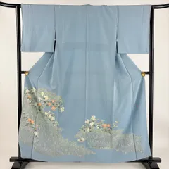 加賀友禅 梶山伸 落款入 色留袖 一つ紋 松 梅 桜 正絹 躾糸付き 湊鼠色系 加賀友禅 梶山伸 落款入 色留袖 一つ紋 松 梅 桜 正絹 躾