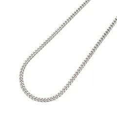 4khs119】喜平 ネックレス Pt850 プラチナ 2面 シングル 61cm 30.4g  