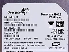 未使用・未開封品) Seagate Seagate st3300007fc Generic元