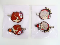 2点セット Crazy Raccoon×GiGO コラボカフェ ありさか・だるまいずごっど 前髪クリップ