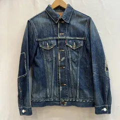 ✅️ リーバイス クラッシュ&リペア加工 70505-0049 デニムジャケット Yahoo!オークション - 希少 極美品 傑作 リーバイス 70505-0049