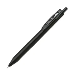 (まとめ) ゼブラ ゲルインクボールペン サラサR 0.5mm 黒 (軸色：黒) JJ29-R1-BK1 1セット(10本) 【×5セット】