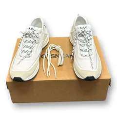 定価42900円 新品 A.P.C. 23AW Run Around スニーカー アーペーセー ホワイト　41　42のサムネイル