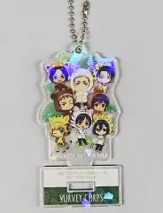 【中古】雑貨 集合 調査兵団 ちびキャラ ホログラムアクリルスタンドキーホルダー 「進撃の巨人 トレーディング 調査兵団 ちびキャラ アクリルスタンドキーホルダー」 イベント限定 BOX購入特典