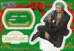 【中古】アクリルスタンド・アクリルパネル ロロノア・ゾロ バースデーアクリルスタンド(2018) 「ワンピース」 麦わらストア限定
