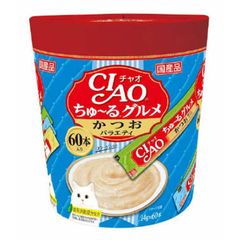 CIAO ちゅ〜るグルメ 60本入り 5缶セット計300本 - メルカリ