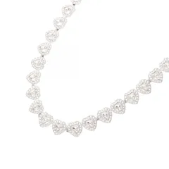 スワロフスキー SWAROVSKI ネックレス Swarovsk × Ariana Grande ステンレススチール ミックスカット3点セット ハートネックブレスピアス レディース Used A