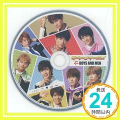 신품 가탄 고튼 GO! [픽쳐 라벨] [BOYS AND MEN반] [CD] BOYS AND MEN_11