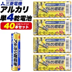 2024年最新】アルカリ乾電池単4 1パック(40本)/LR03の人気アイテム