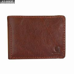 メンズ 財布 カーハート Carhartt 二つ折り財布 メンズ 財布 小銭入れ無し Patina Leather Bifold Wallet  ブラウン　おしゃれ 誕生日 プレゼント ギフト