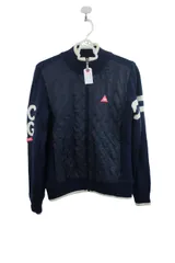 le coq sportif(ルコックスポルティフ) フルジップブルゾン ネイビー レディース M ゴルフ用品 2505-1007 中古