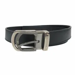 【美品　希少　レア】ヴェルサーチェ　レザーベルト　ハーフメデューサバックル VERSACE ヴェルサーチ ベルト バックル メドゥーサ グレイン