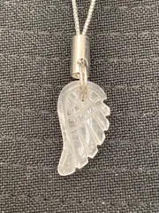 羽 ストラップ(水晶)パワーストーン 羽37のサムネイル