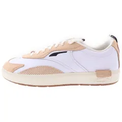 PUMA (プーマ) OSLO PRO SOFT オスロプロソフト ローカットスニーカー ホワイト/ベージュ US9.5/27.5cm 374085 01