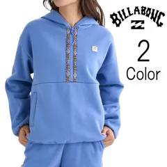 ビラボン Billabong レディース ADIV FLEECE HALF ZIP PARKA セットアップ パーカー bf014026 【SALE】