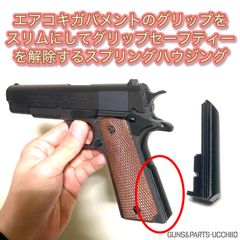 深い握り込みを実現する【エアコキガバメント スリムSPハウジング】