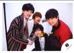 なにわ男子 18年X'MAS SHOW 道枝駿佑/西畑大吾/長尾謙杜/大西流星 公式写真 *1枚