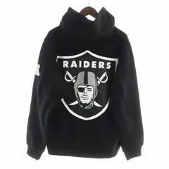 1876【美品・ＸＬ】シュプリーム×NFL RAIDERS☆刺繍ロゴ パーカー 1876【美品・XL】シュプリーム×NFL RAIDERS☆刺繍ロゴ パーカー
