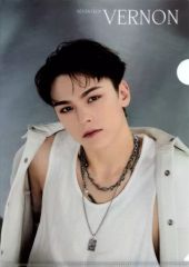 [중고] 클리어 파일 버논 A4 클리어 파일 [플랫 가샤폰 SVT 클리어 파일 컬렉션 ~Face the Sun~ From PLEDIS ENTERTAINMENT SEVENTEEN]