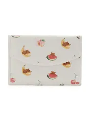 【新着商品】ピケ] フルーツアニマル柄 母子手帳L [ジェラート PWGG242643 レディース CRM