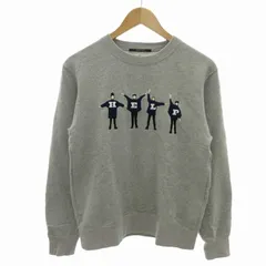 シップスジェットブルー SHIPS JET BLUE ×ビートルズ Beatles スウェットシャツ トレーナー 刺繍 長袖 S グレー /FF 0926のサムネイル