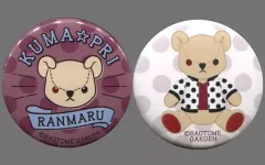 【中古】バッジ・ピンズ(キャラクター) 黒崎蘭丸 缶バッジ2個セット 「うたの☆プリンスさまっ♪ SHINING STORE LOT 2019 Ver.」 D-9賞