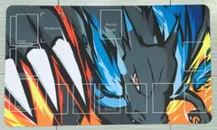 【新品未開封】プレイマット　メガリザードンX　ポケカ　ポケモンカード　海外プレマ　同人プレマ