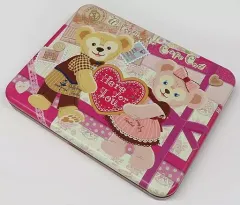 【中古】小物入れ・マルチケース・缶ケース ダッフィー＆シェリーメイ 缶ケース(チョコレート) 「ダッフィー＆フレンズ」 東京ディズニーシー限定