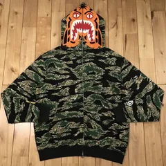 A Bathing Ape 迷彩虎フードパーカー　L A Bathing Ape 迷彩虎フードパーカー L - メルカリ
