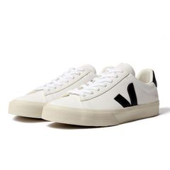 【新品未使用】 VEJA ヴェジャ メンズ シューズ 靴 スニーカー ホワイト ブラック CAMPO CHROMEFREE CP0501537B