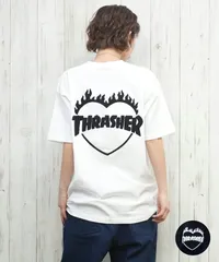 【ムラスポ公式】新品 THRASHER スラッシャー 半袖 Tシャツ レディース バーニングハートTシャツ 252TH2ST033のサムネイル