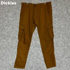 Dickies ブラウン カーゴパンツ 4ポケット XLサイズ