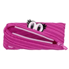 ☆ モンスター/ピンク ☆ ジップイット zipit ペンケース ジップイット zipit ペンケース ペンポーチ ポーチ 筆箱 ペン入れ ペンケース 小物入れ ふでばこ キャラクター ケース ペン 筆記用具 キャラ 文房具 かわいい 定番