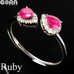 ルビー ダイヤモンド リング K18【鑑別書付】SAルビー 0.50ct SAダイヤモンド 0.12ct 指輪 13号（サイズ直し可） ゴールド ホワイトゴールド WG jewelry
