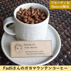 インドネシアとつながるサステイナブルなガヨマウンテンコーヒー　FadliさんのフルーティなNatural 180g