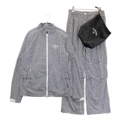 サイズ：L CALLAWAY キャロウェイ  2WAY レインウェア セットアップ ロゴ 千鳥柄 ネイビー系 [240101539300] ゴルフウェア レディース ストスト