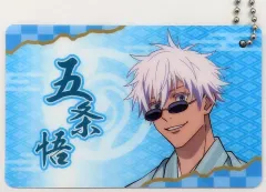 【中古】キーホルダー [単品] 五条悟 パスチャーム 「JR東海×呪術廻戦 新幹線で行く じゅじゅ探訪 in 京都 五色あられ」 同梱品