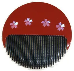 江戸末期　漆塗りの装飾櫛 櫛」日本女性の黒髪を飾った美 江戸の粋と技術 - 古好屋