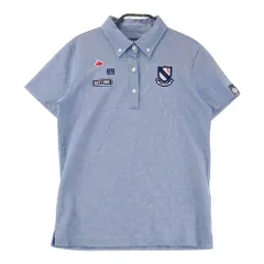 サイズ：0 PEARLY GATES パーリーゲイツ  半袖ポロシャツ  ブルー系 [240101404589]# ゴルフウェア レディース ストスト