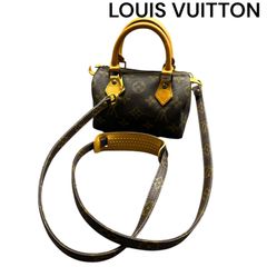 ●ルイヴィトン　LOUIS VUITTON モノグラム　ミニスピーディ　ハンド、ショルダー　バッグ　レディース　5D393