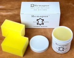 正規品　①ラナパー　レザートリートメント（革）250ｍｌ　スポンジ付き　ドイツ発の革ケア【安心の花田正規品】驚くほどきれいに革を甦らせます・汚れ落とし・保護、ツヤだし・撥水効果　靴　鞄　財布　グローブ　革ジャン　ソファー　木製品　ブーツ