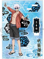 【中古】アクリルスタンド・アクリルパネル 五条悟C(めんそーれ) 螺鈿風シリーズ アクリルスタンド Vol.1 「呪術廻戦 第2期 懐玉・玉折」