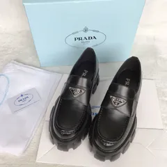 2024年最新】prada 厚底ローファーの人気アイテム - メルカリ