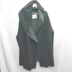 ◇ ⊇ antiqua アンティカ 長袖 ボアロングコート サイズF ブラック系 レディース E  【1503050036597】