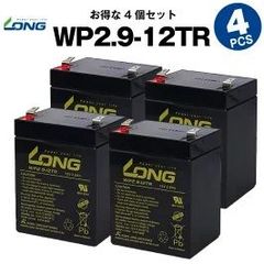 WP2.9-12TR 【4個セット】 （産業用鉛蓄電池） 【サイクルバッテリー】 LONG