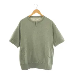 ノンネイティブ nonnative NN-C4402 DWELLER S/S T-NECK PULLOVER COTTON SWEAT スウェット カットソー 半袖 コットン 2 グレー /NR ■OSのサムネイル